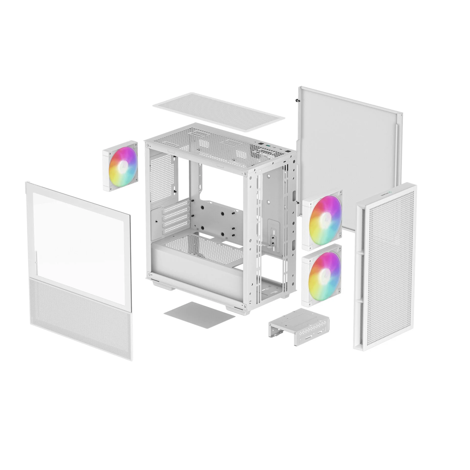 Корпус DeepCool CH360 White (R-CH360-WHAPE3-G-1) без БЖ — изображение 13