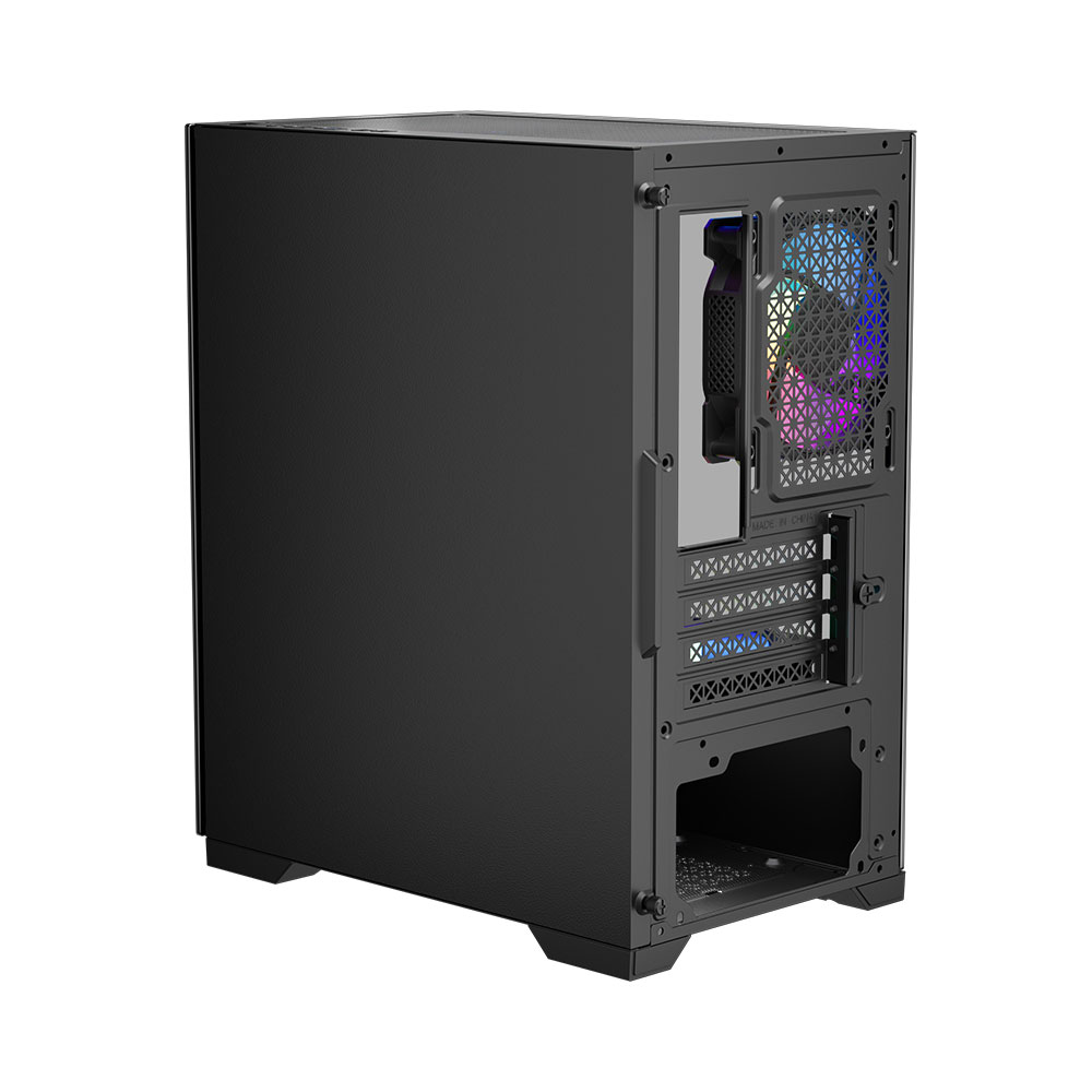 Корпус 1stPlayer X2-M-BK-4F1 Black без БЖ — изображение 7