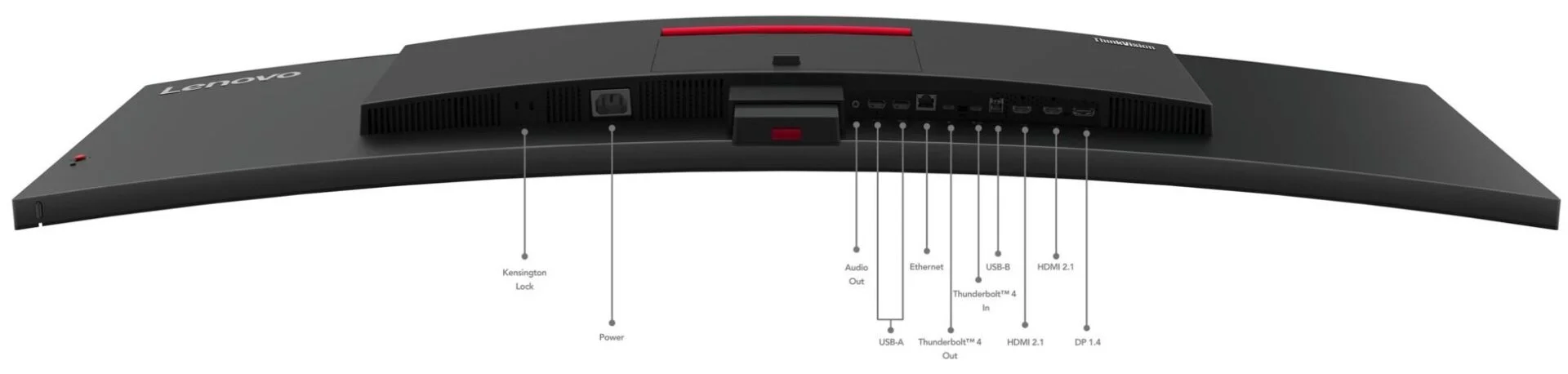 Монiтор Lenovo 49" P49w-30 (63DBZAT1EU) IPS Black - Зображення 12