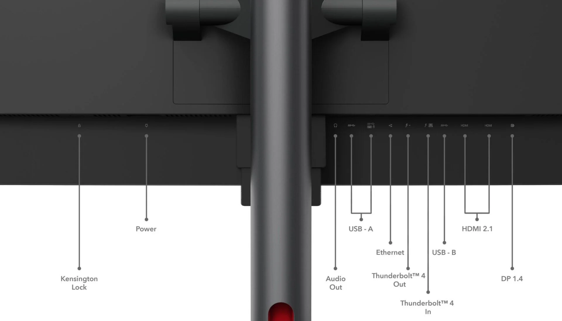 Монiтор Lenovo 49" P49w-30 (63DBZAT1EU) IPS Black - Зображення 14