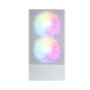 Корпус 1stPlayer X4-M-WH-2F1P-W-1F1-W White без БП