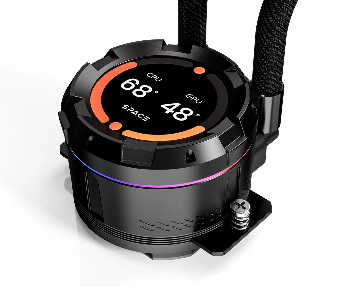 Система водяного охолодження ID-Cooling Space LCD SL360 XE - Зображення 5