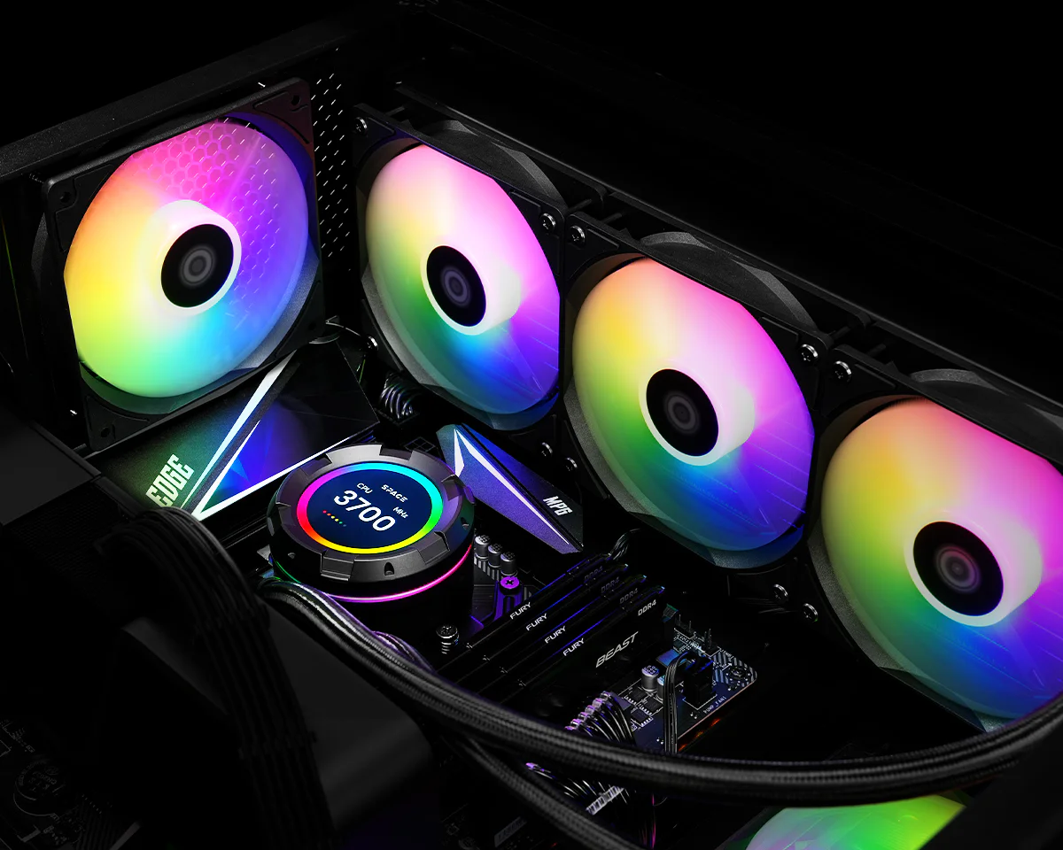 Система водяного охолодження ID-Cooling Space LCD SL360 XE - Зображення 10