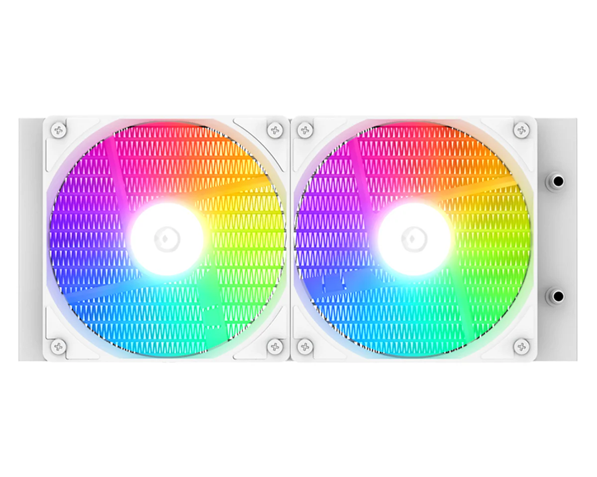 Система водяного охолодження ID-Cooling Space LCD SL240 XE White - Зображення 2