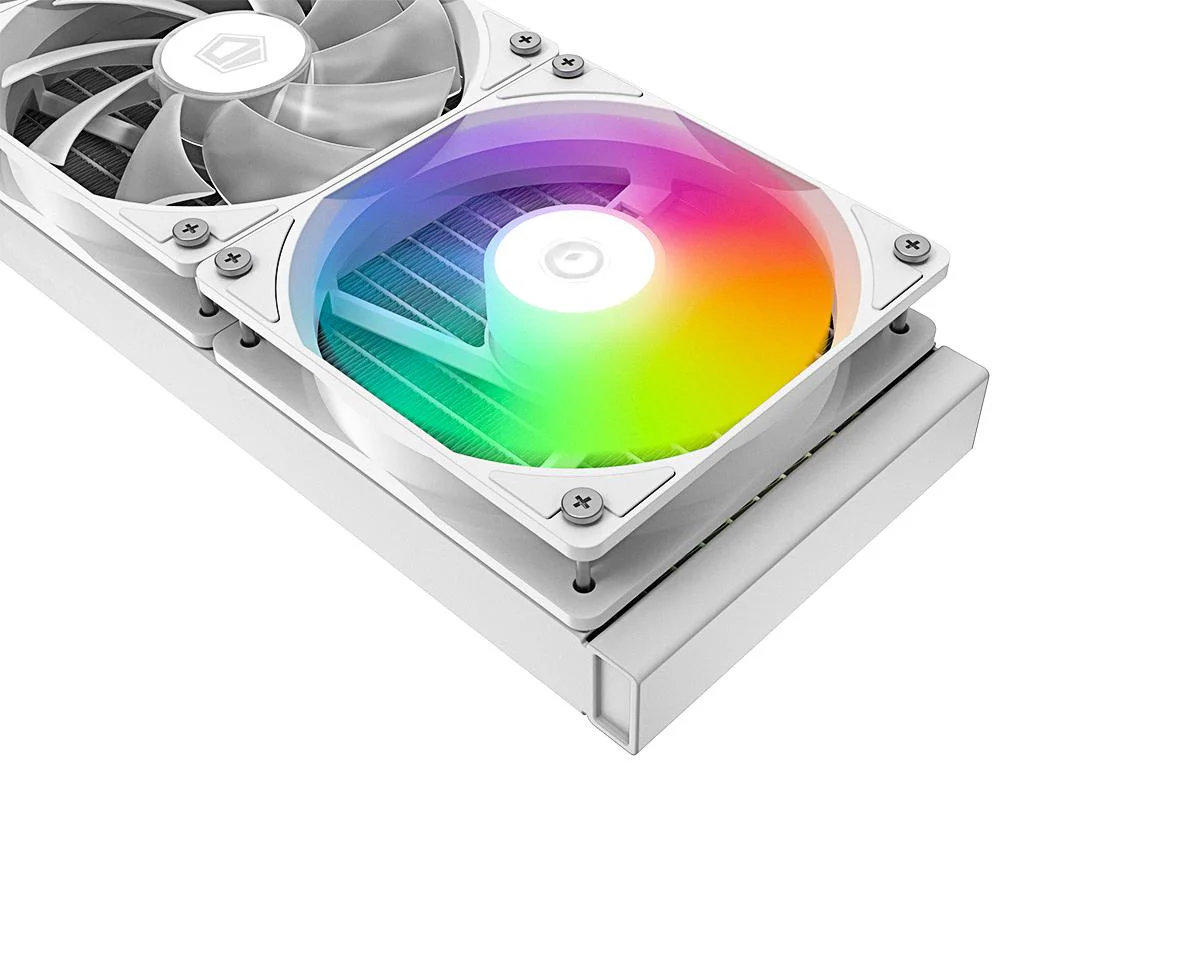 Система водяного охолодження ID-Cooling Space LCD SL240 XE White - Зображення 3