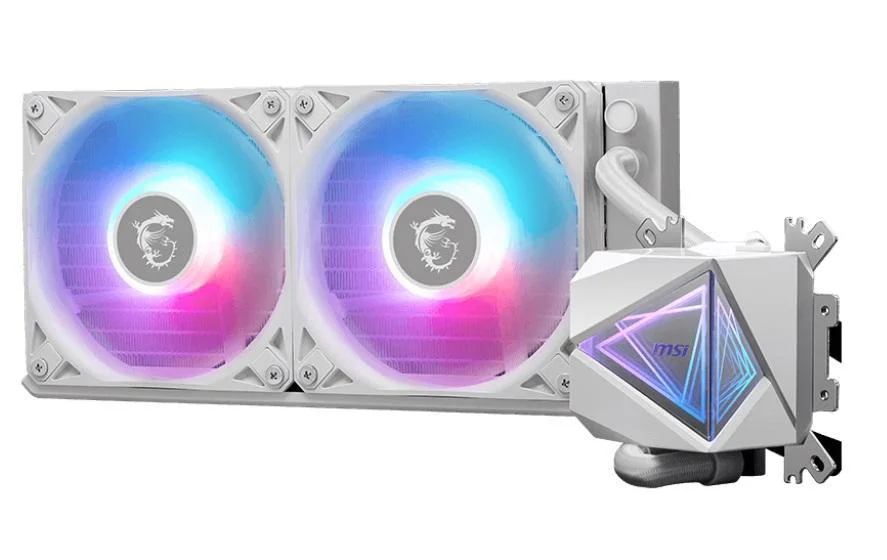 Система водяного охолодження MSI MAG CoreLiquid I240 White - Зображення 3