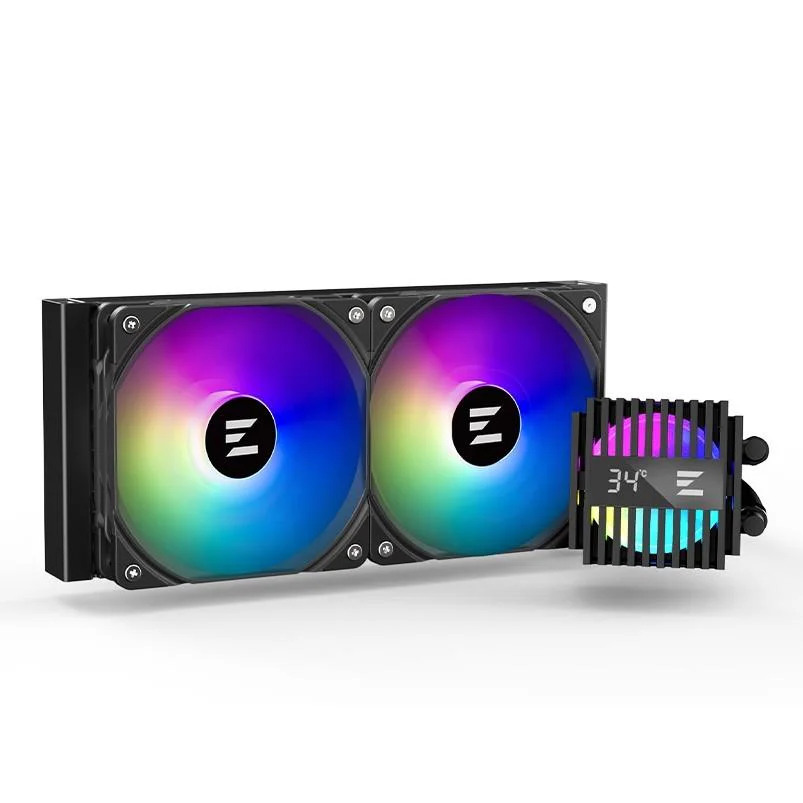 Система рідинного охолодження Zalman Alpha 2 A24 Black ARGB - Зображення 3