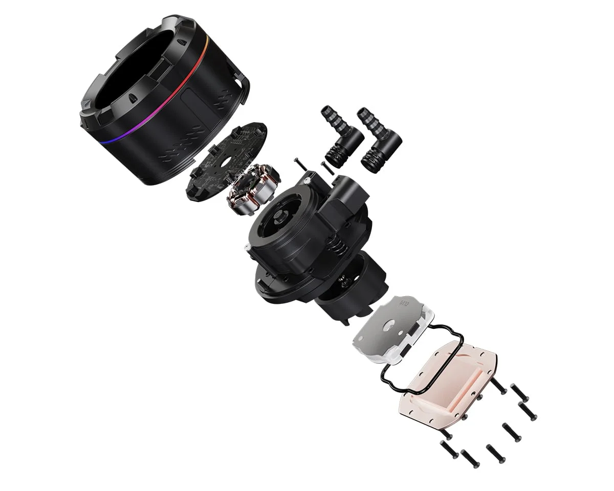 Система водяного охолодження ID-Cooling Space LCD SL360 Pro SE - Зображення 7