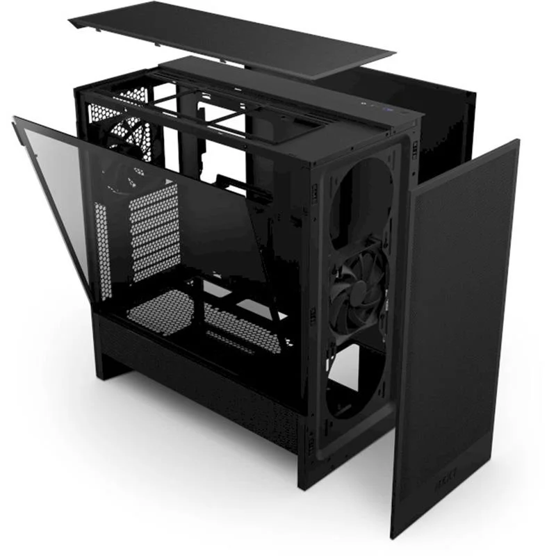 Корпус NZXT H5 Flow Black (CC-H52FB-01) без БЖ — изображение 11