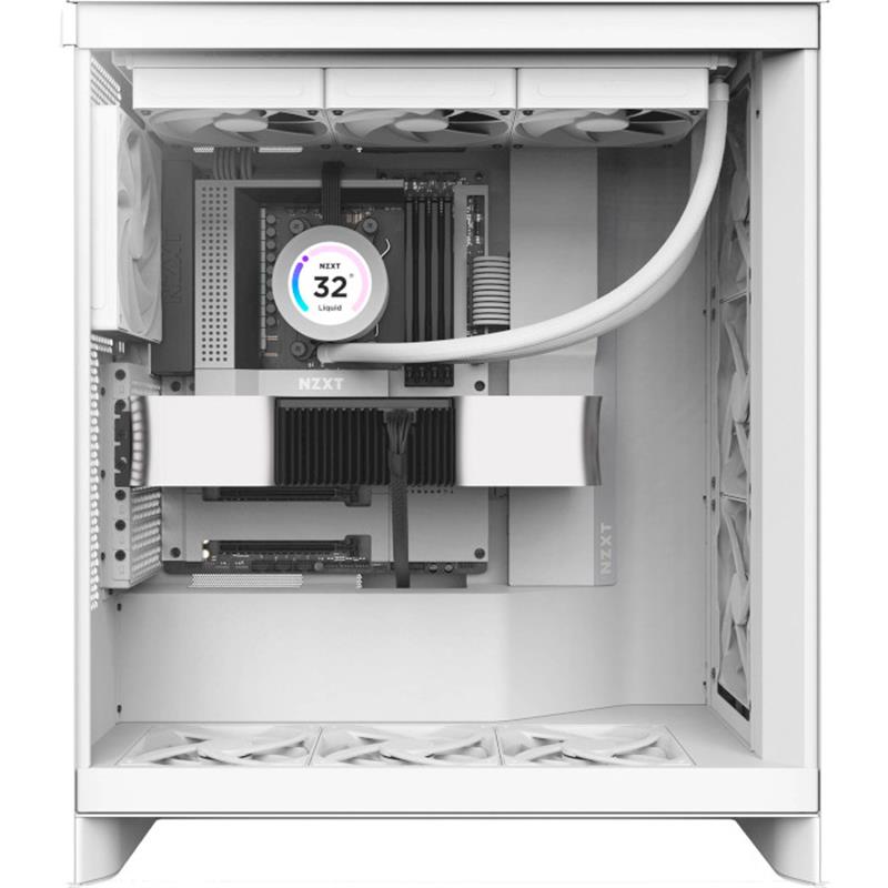 Корпус NZXT H7 Flow White (CM-H72FW-01) без БЖ — изображение 6
