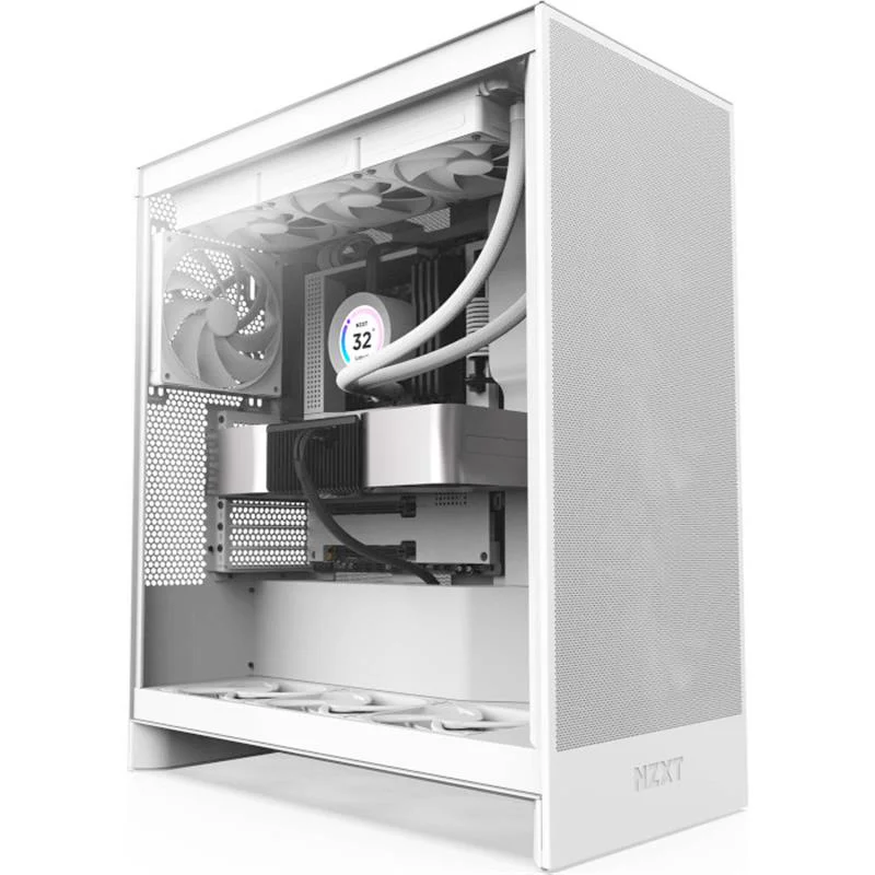 Корпус NZXT H7 Flow White (CM-H72FW-01) без БЖ — изображение 8