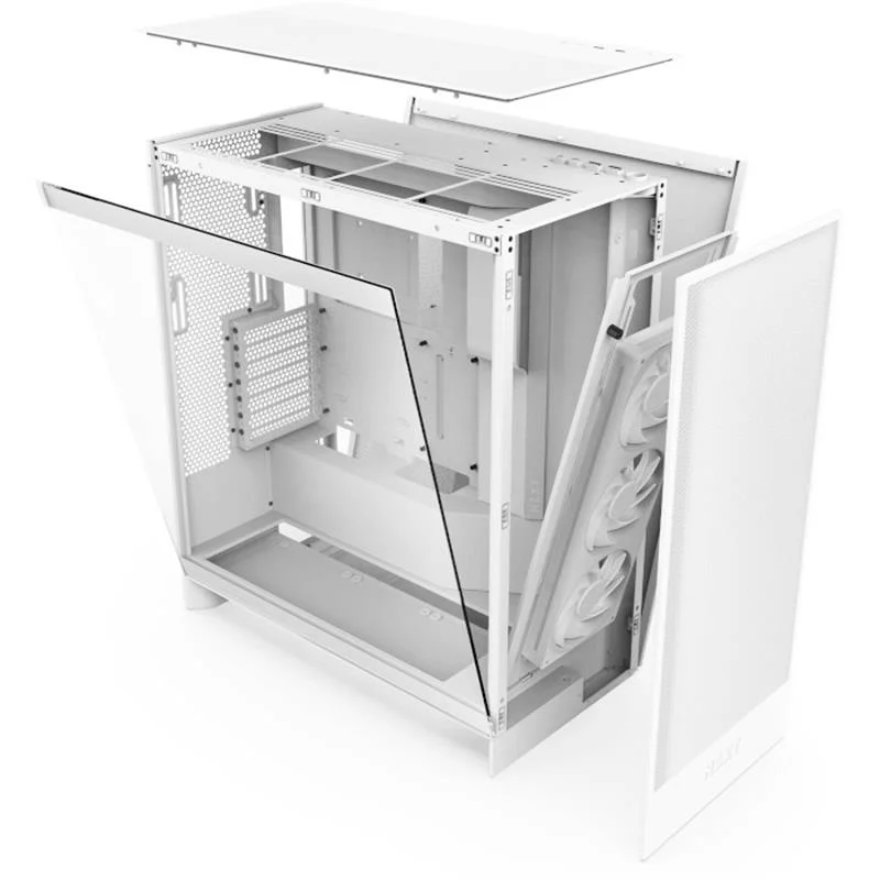 Корпус NZXT H7 Flow White (CM-H72FW-01) без БЖ — изображение 10