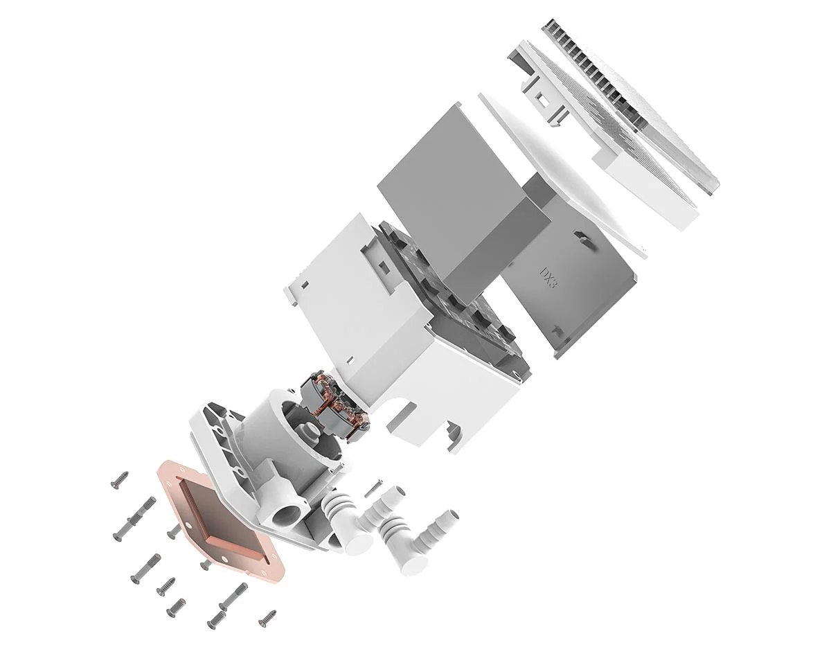 Система водяного охолодження ID-Cooling DX360 Max White - Зображення 3