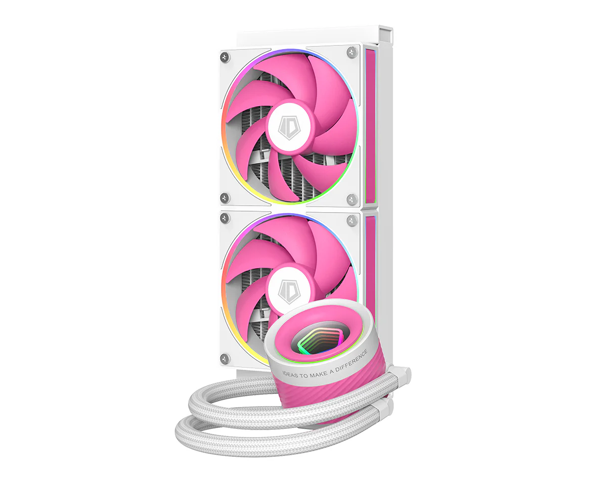 Система водяного охолодження ID-Cooling FX240 INF Pink - Зображення 2