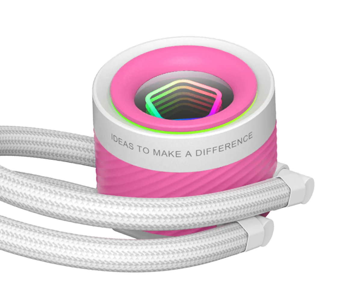 Система водяного охолодження ID-Cooling FX240 INF Pink - Зображення 8