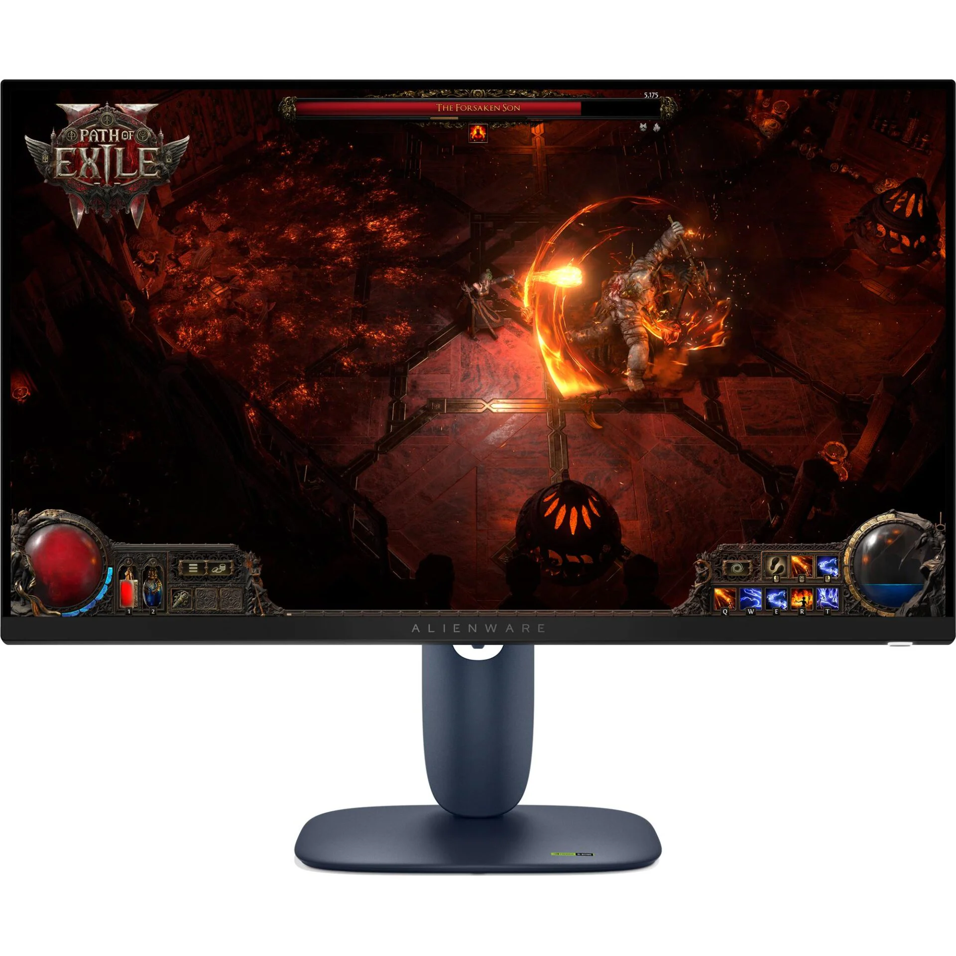 Монiтор Dell 27" Alienware AW2725DM (210-BQWQ) Fast IPS Black 180Hz