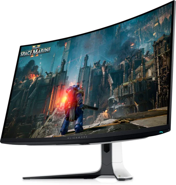Монітор Dell 32" AW3225QF (210-BLLV) QD OLED Black/White 240Hz - Зображення 2