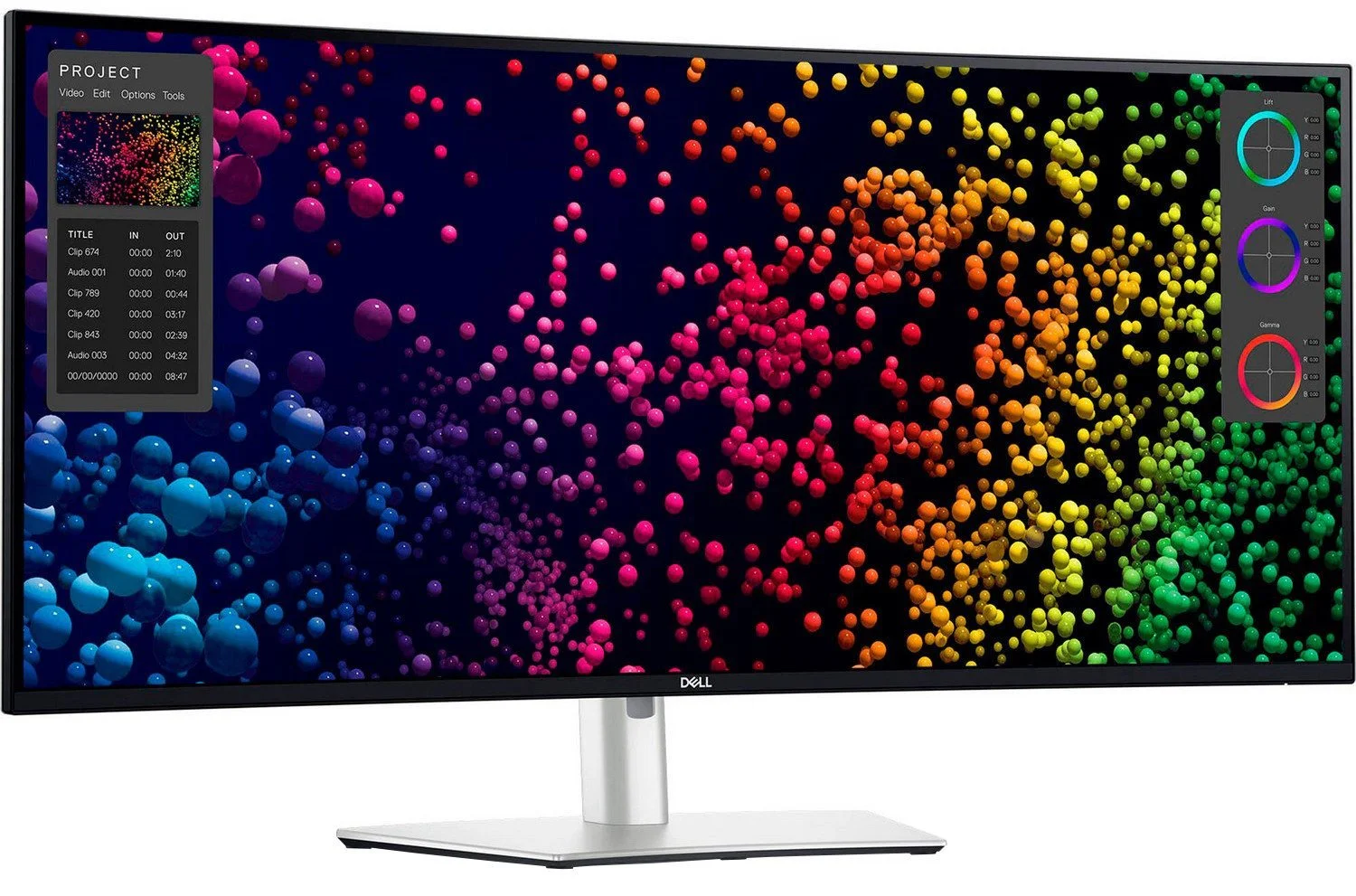 Монітор Dell 39.7" U4025QW (210-BMDV) IPS Black/White 120Hz - Зображення 2