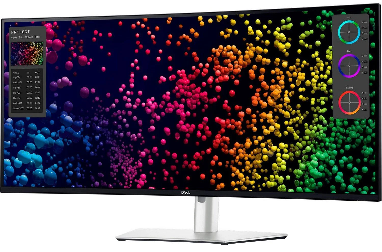 Монітор Dell 39.7" U4025QW (210-BMDV) IPS Black/White 120Hz - Зображення 3