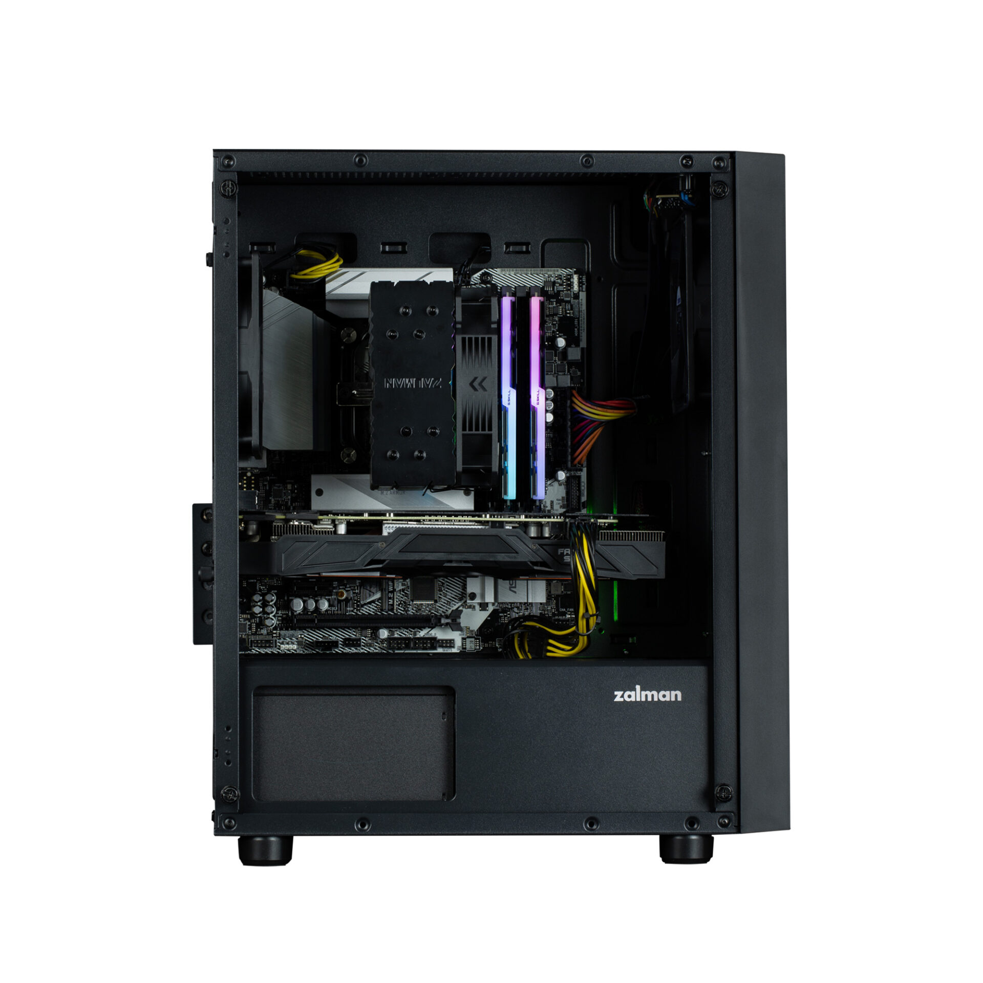 Корпус Zalman T3 Plus Black без БЖ - Зображення 5
