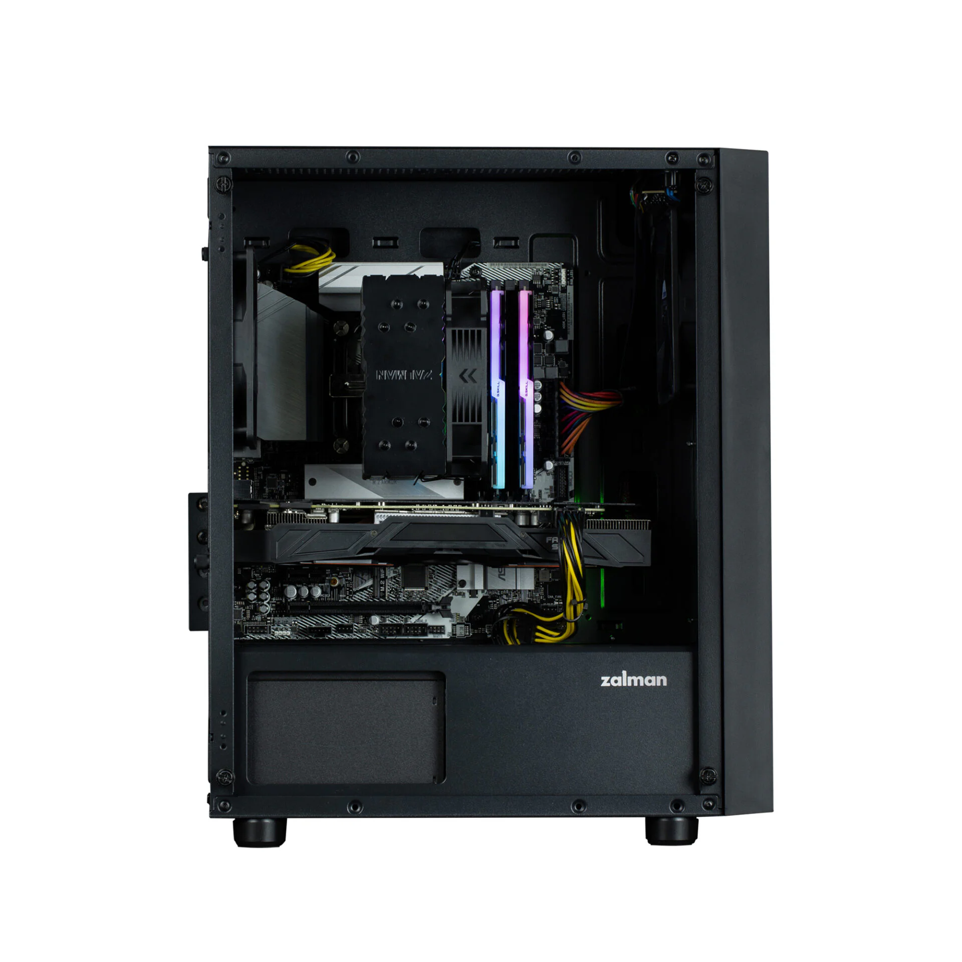 Корпус Zalman T3 Plus Black без БЖ - Зображення 5