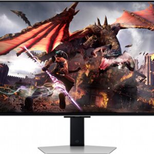 Монітор Samsung 32" Odyssey G80SD (LS32DG800SZXUA) OLED Black Curved 240Hz