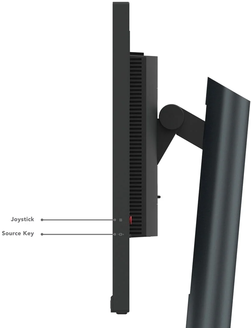 Монiтор Lenovo ThinkVision 23.8" P24h-30 (63B3GAT6UA) IPS Black - Зображення 10