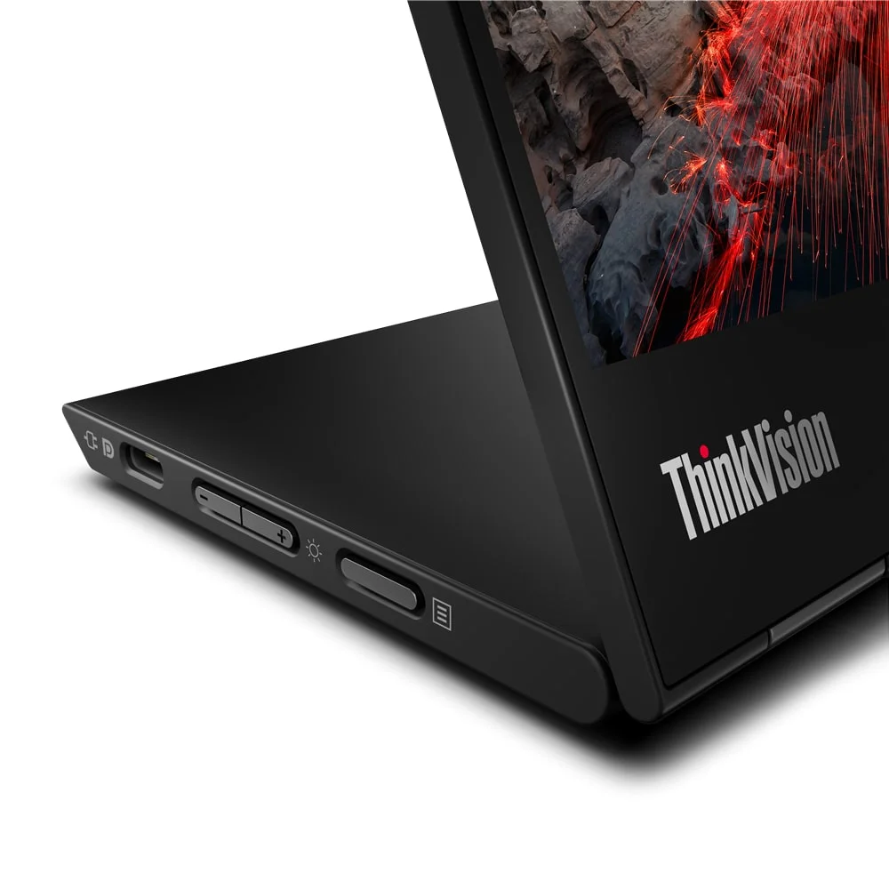 Монiтор Lenovo ThinkVision 14" M14t Gen2 (63FDUAT6WL) IPS Black — изображение 5