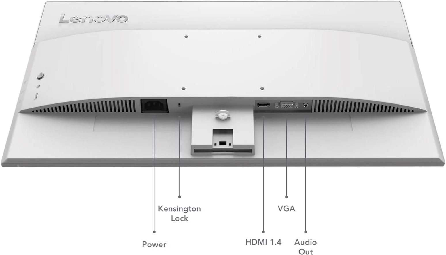 Монітор Lenovo 23.8" Lenovo L24-4C (67DDKAC6UA) IPS Grey 144Hz - Зображення 9
