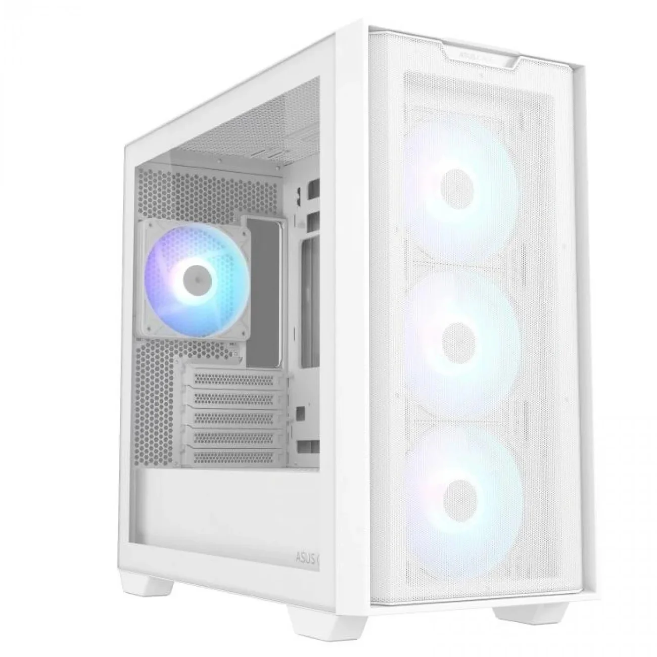 Корпус Asus A21 Plus White Tempered Glass без БЖ (90DC00H3-B19010) - Зображення 13