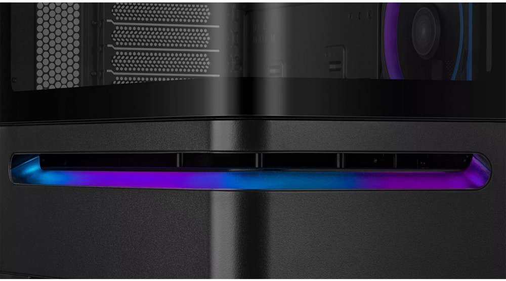 Корпус Asus Prime AP202 ARGB Tempered Glass Black без БЖ (90DC00P0-B19000) - Зображення 10