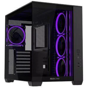 Корпус Asus A32 Plus Black Tempered Glass (90DC00S0-B19000)