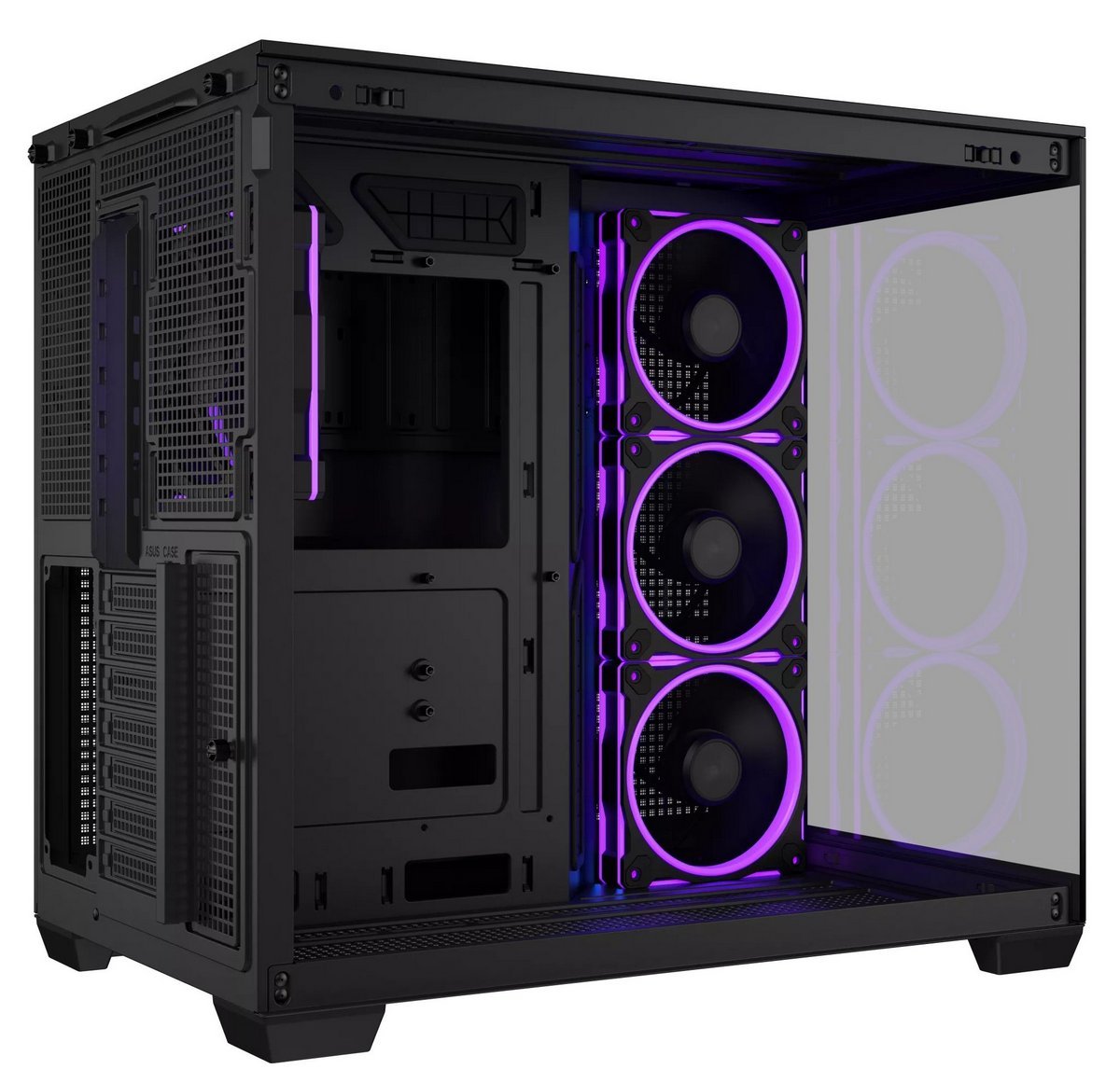 Корпус Asus A32 Plus Black Tempered Glass (90DC00S0-B19000) - Зображення 4