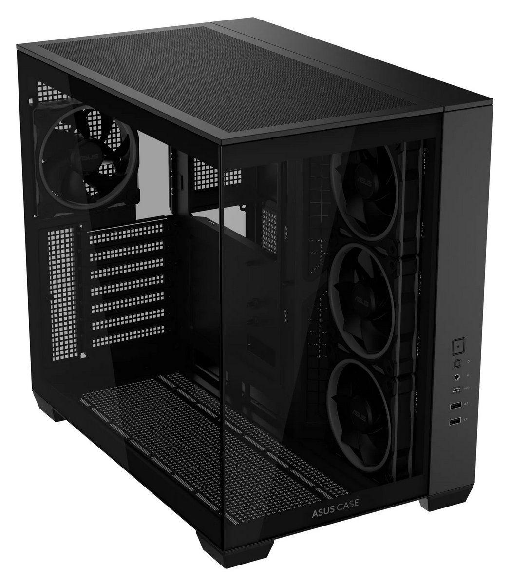 Корпус Asus A32 Plus Black Tempered Glass (90DC00S0-B19000) - Зображення 5