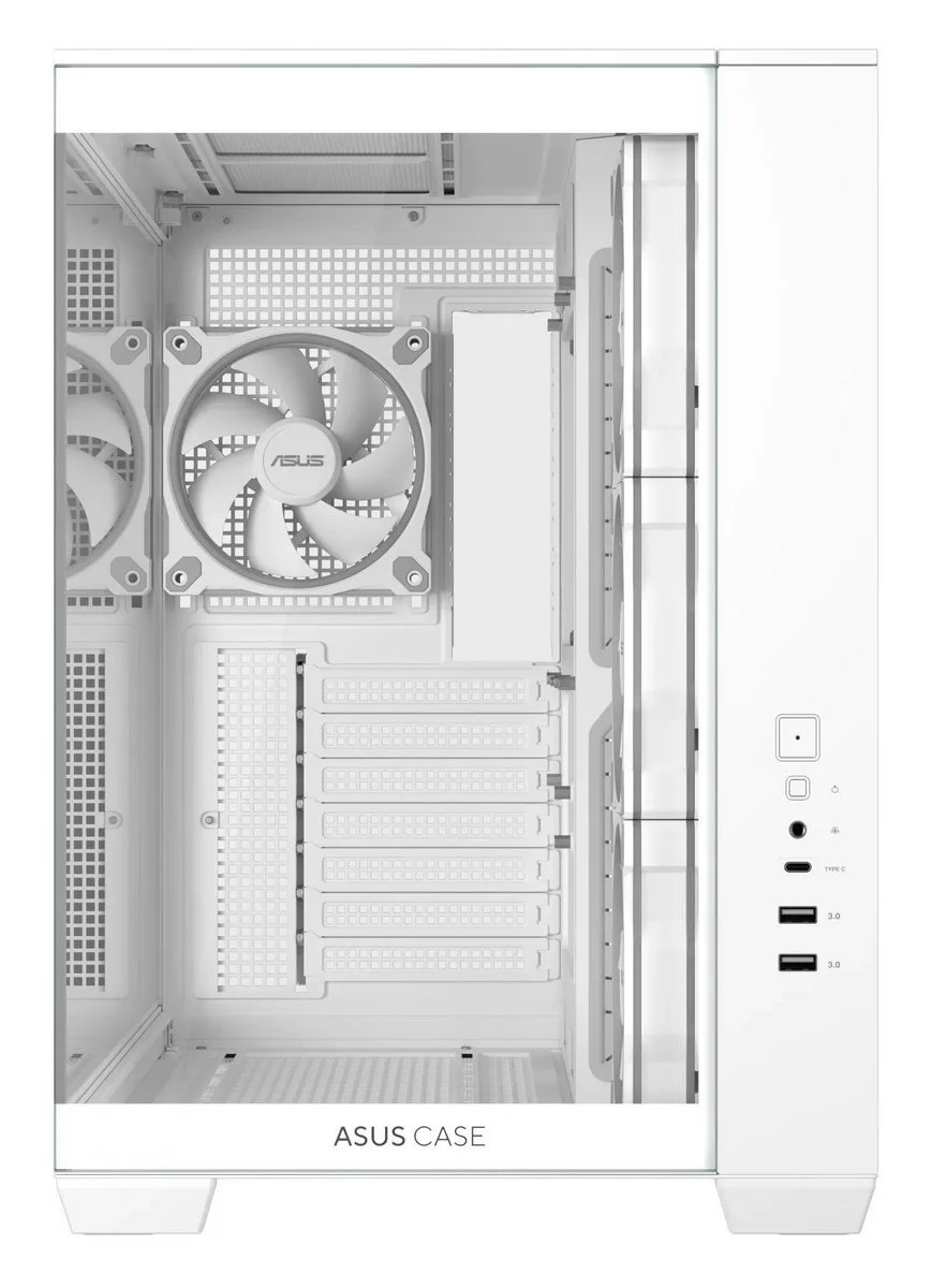 Корпус Asus A32 Plus White Tempered Glass (90DC00S3-B19000) - Зображення 6