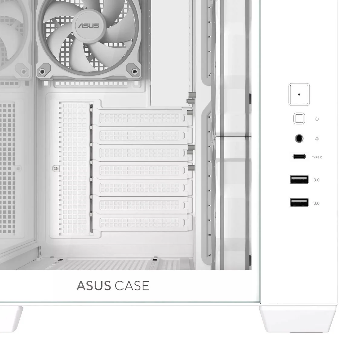 Корпус Asus A32 Plus White Tempered Glass (90DC00S3-B19000) - Зображення 13