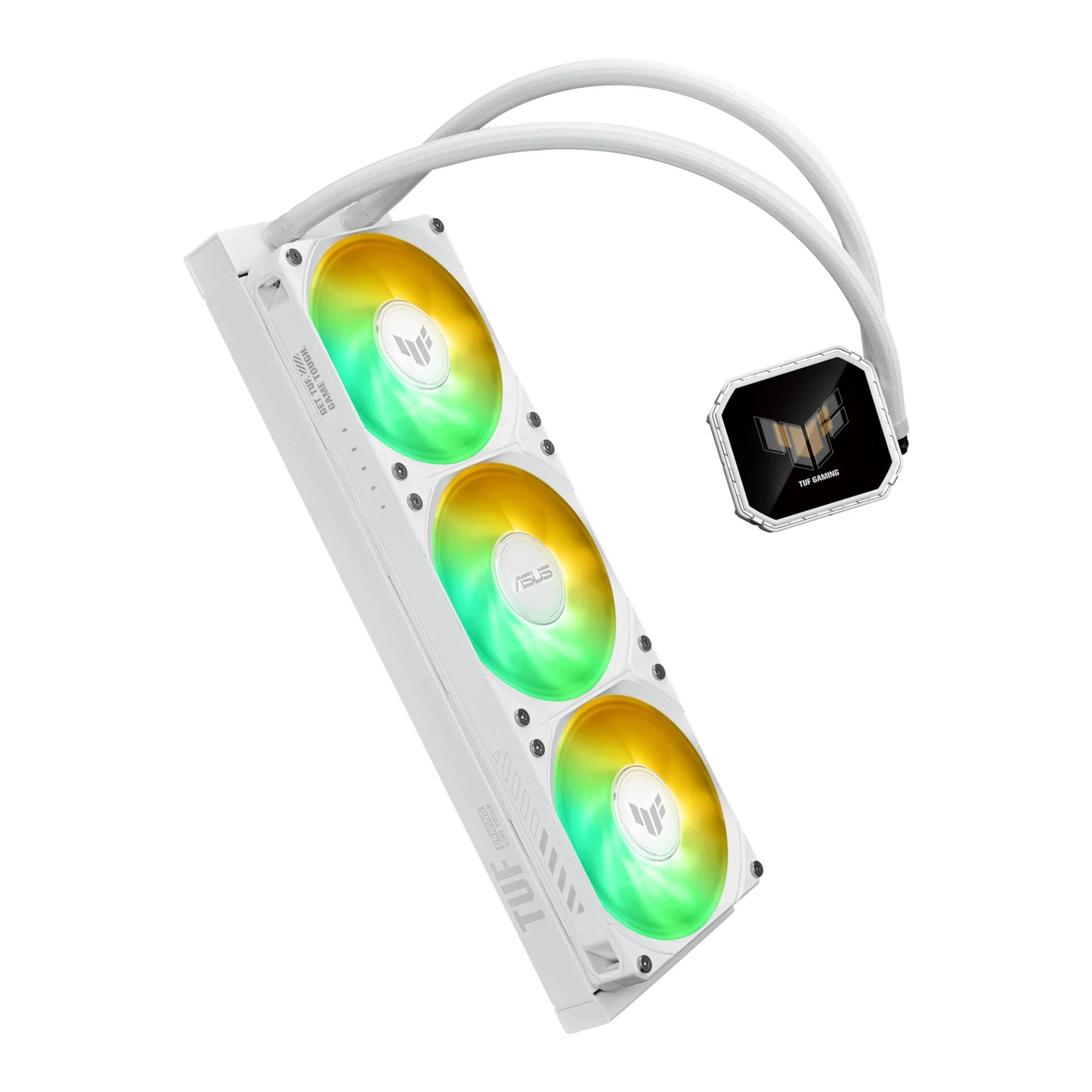 Система водяного охолодження Asus TUF Gaming LC III 360 ARGB LCD White (90RC01A2-B0EAY0) - Зображення 5