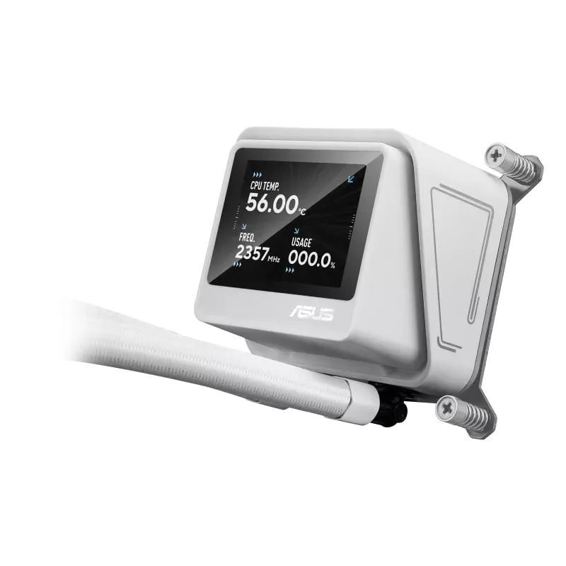 Система водяного охолодження Asus Max Gaming LC 360 ARGB LCD White (90RC01G2-B0EAY0) - Зображення 5