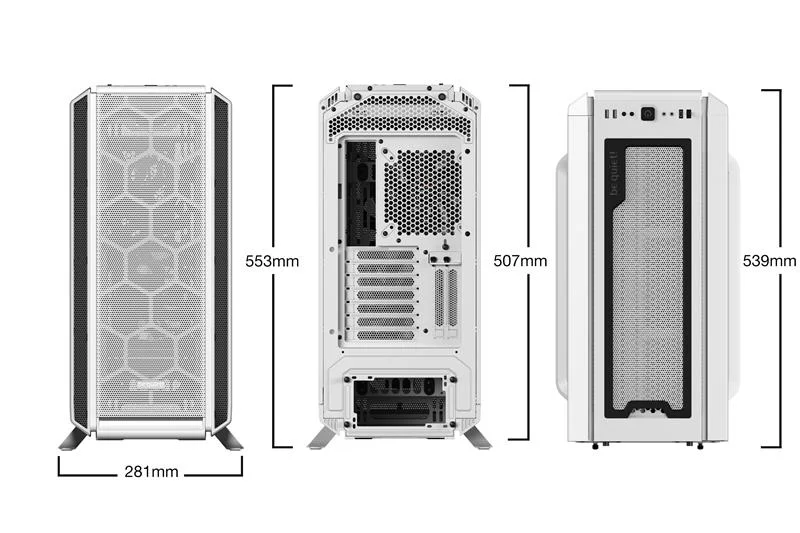 Корпус be quiet! Silent Base 802 Window White (BGW40) без БП