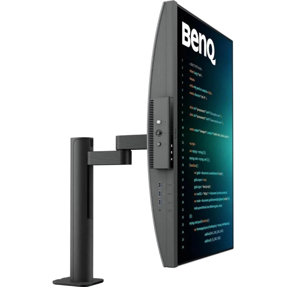 Монітор BenQ 28.2" RD280UA (9H.LM2LJ.TBE) IPS Metallic Gray — изображение 4