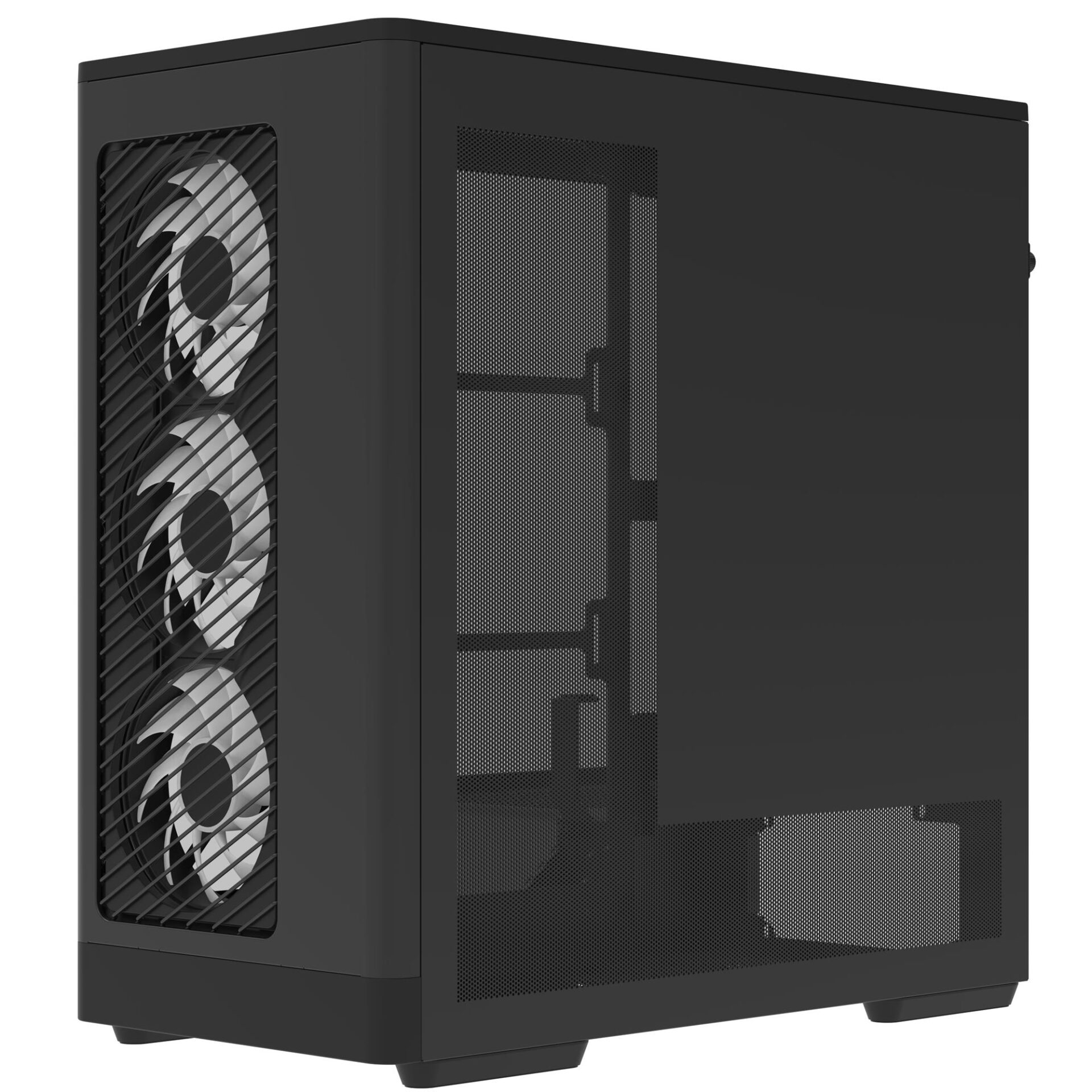 Корпус AeroCool D520A-BK-v1 Black (ACCM-DS05143.11) — изображение 4