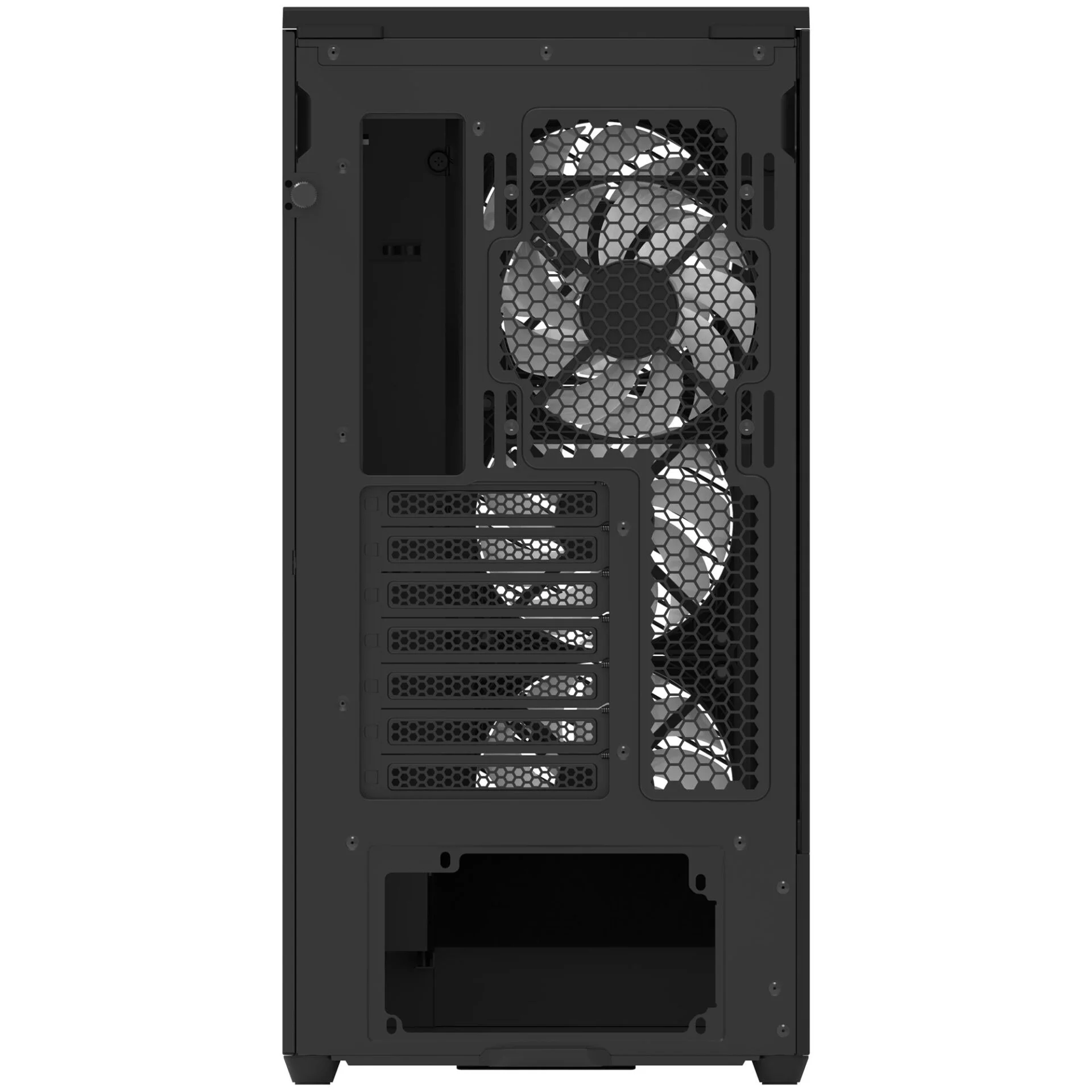 Корпус AeroCool D520A-BK-v1 Black (ACCM-DS05143.11) — изображение 7