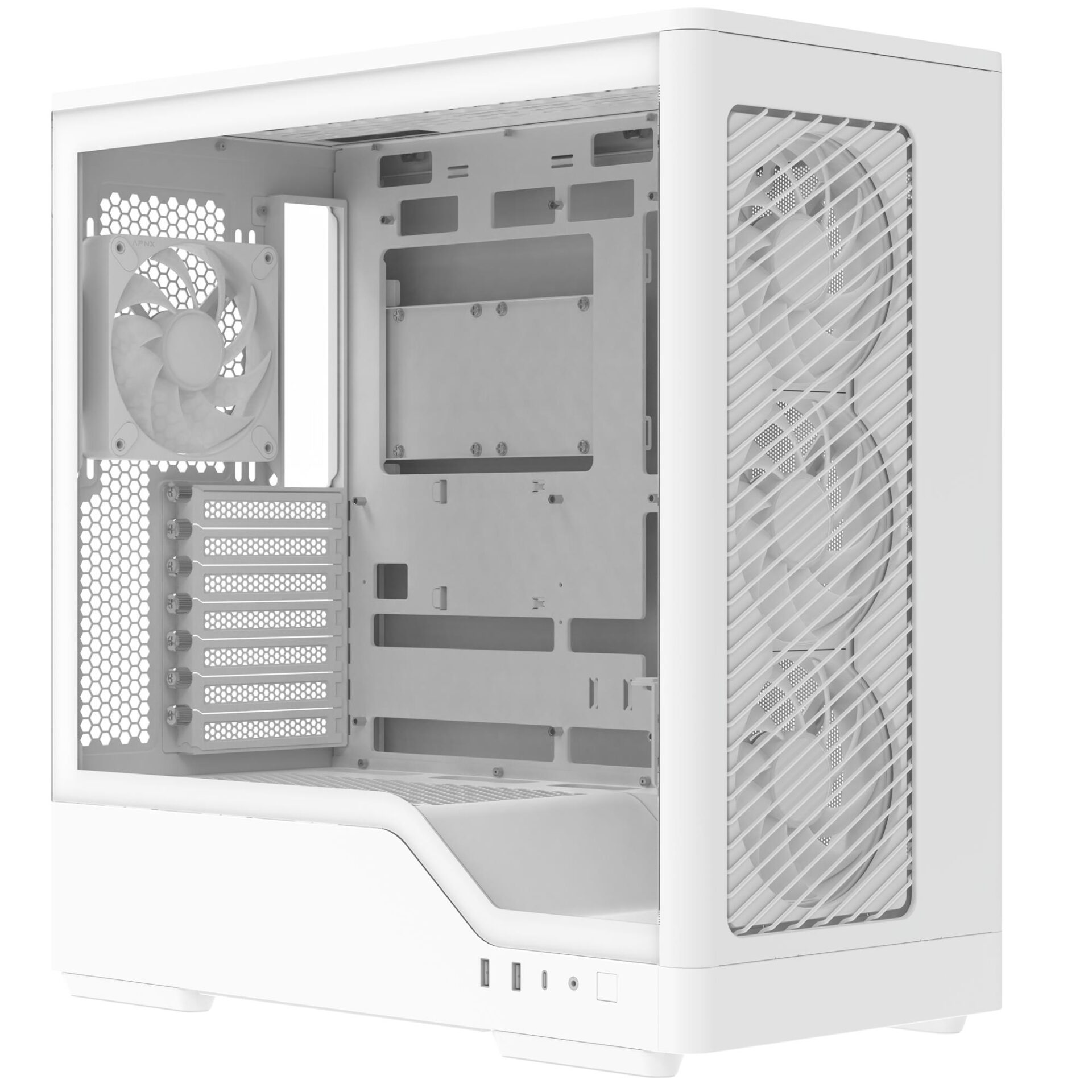 Корпус AeroCool D520A-WT-v1 White (ACCM-DS05143.21)