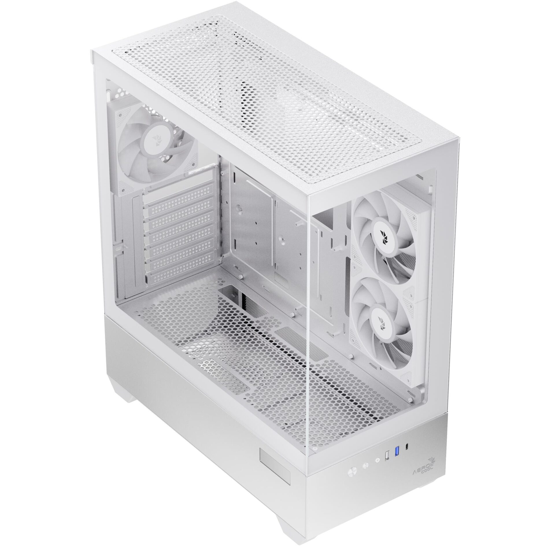 Корпус AeroCool P500D Digi-G-WT-v1 White (ACCM-PN07033.21) — изображение 2