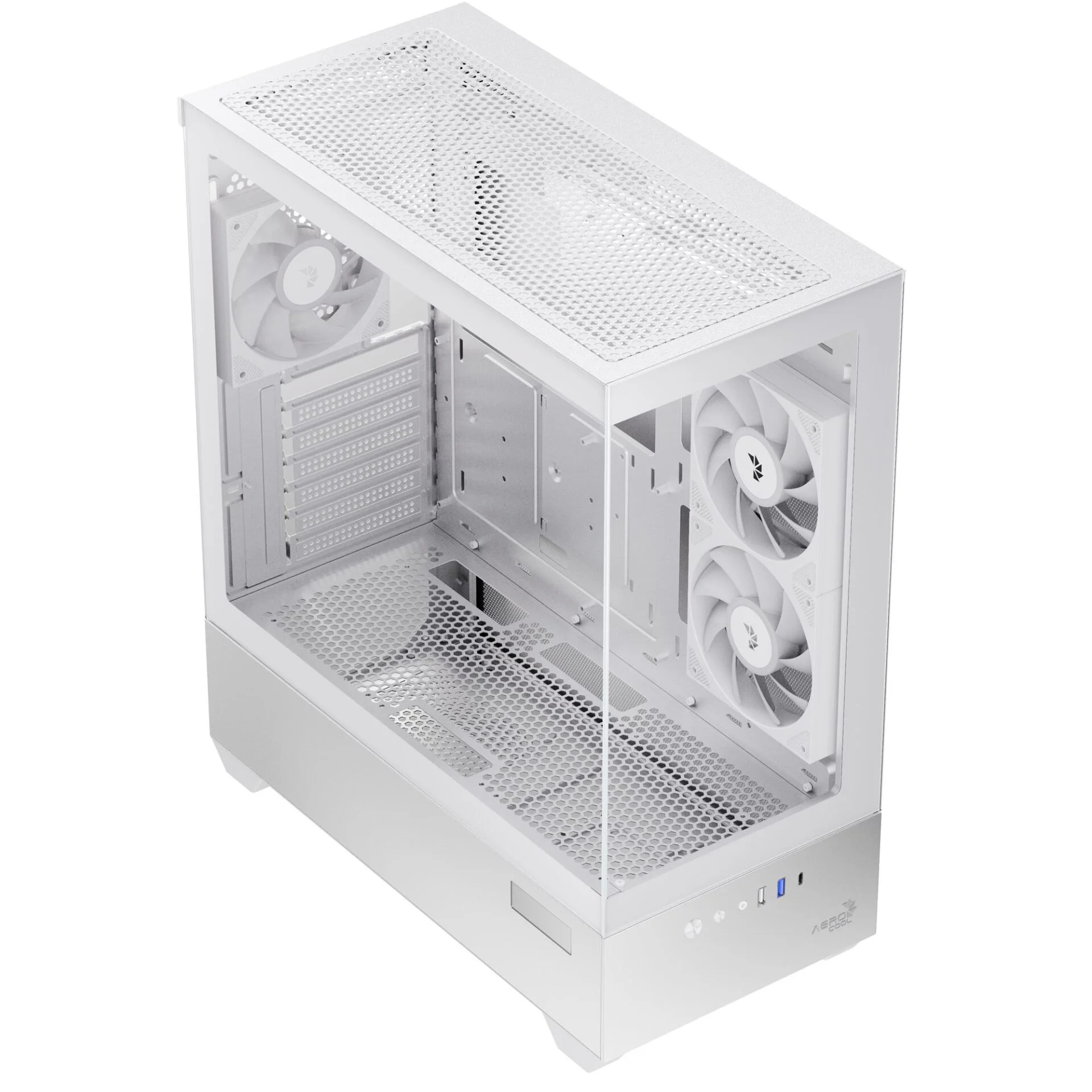 Корпус AeroCool P500D Digi-G-WT-v1 White (ACCM-PN07033.21) — изображение 2