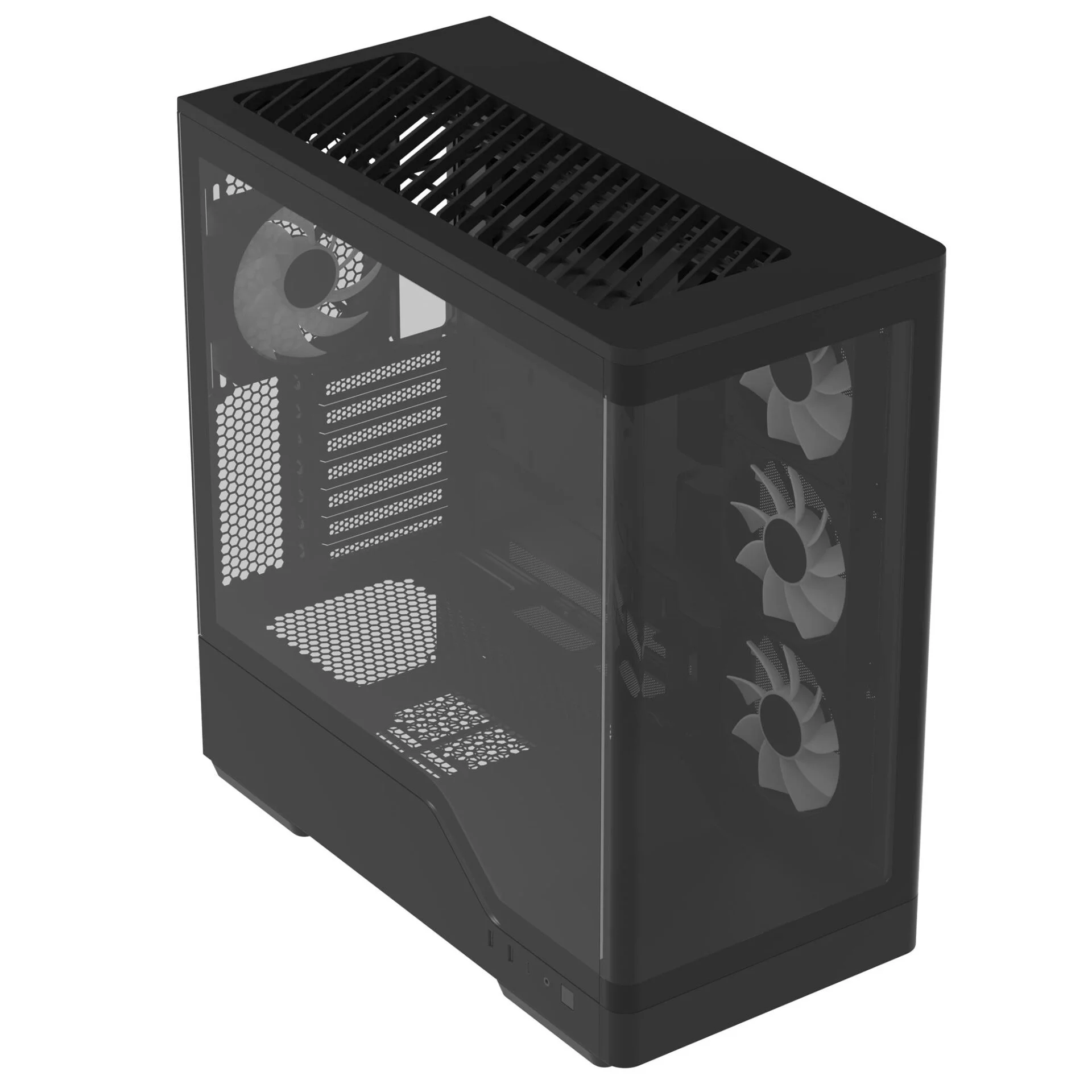 Корпус AeroCool P500A-BK-v1 Black (ACCM-PN08143.11) - Зображення 5