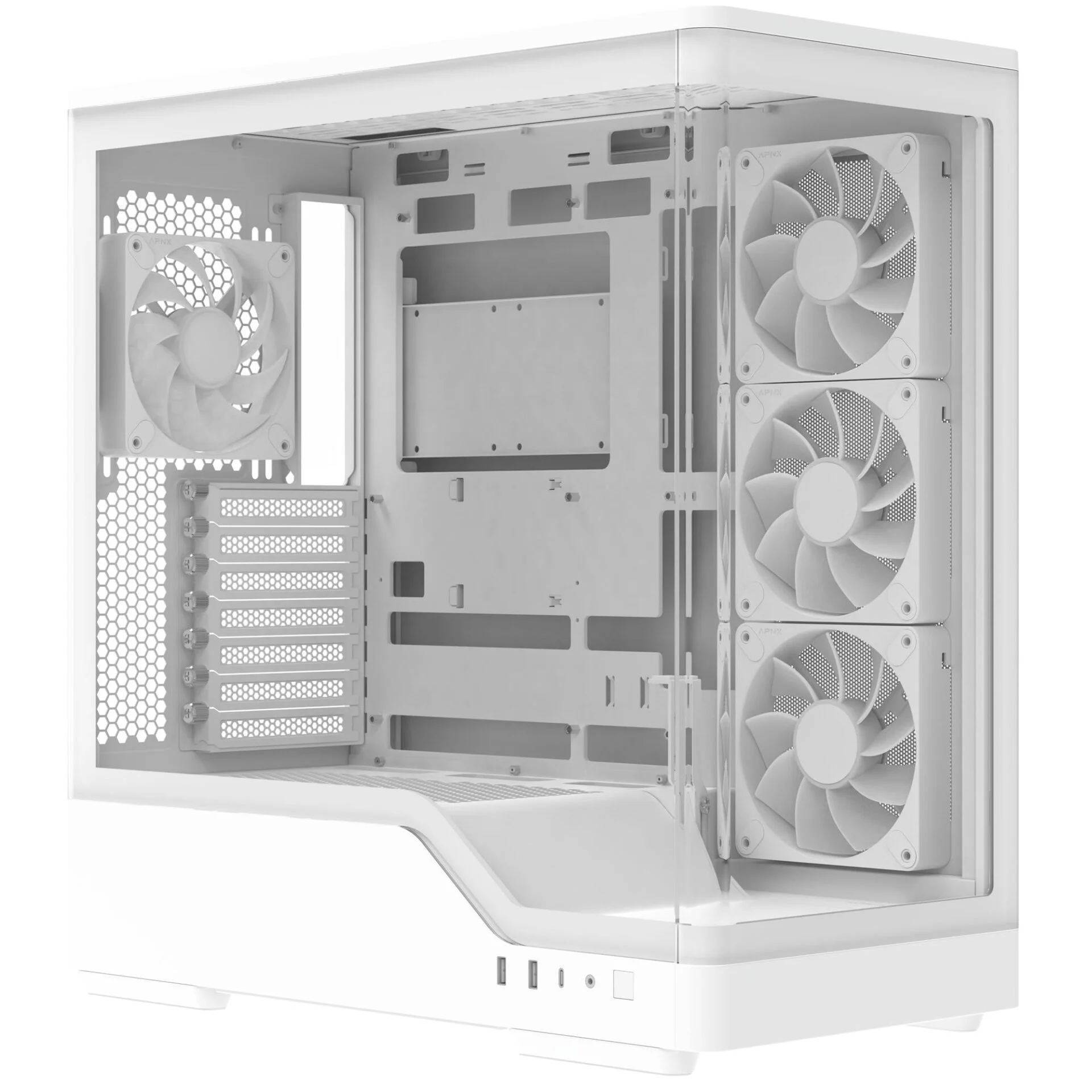 Корпус AeroCool P500A-WT-v1 White (ACCM-PN08143.21) - Зображення 6