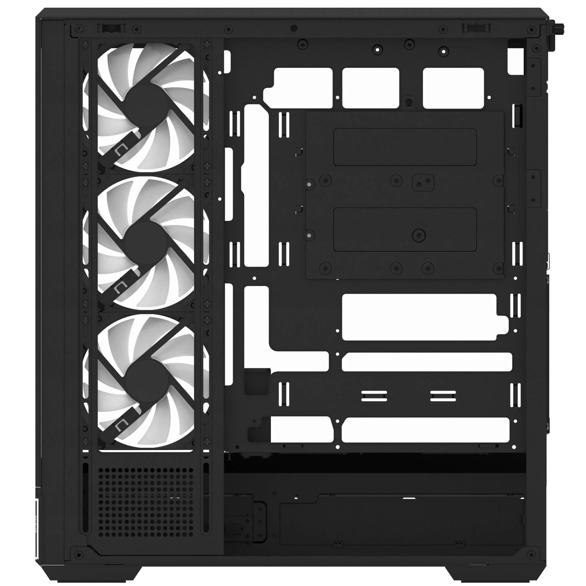Корпус AeroCool P500B Digi-BK-v1 Black (ACCM-PN09143.11) - Зображення 4