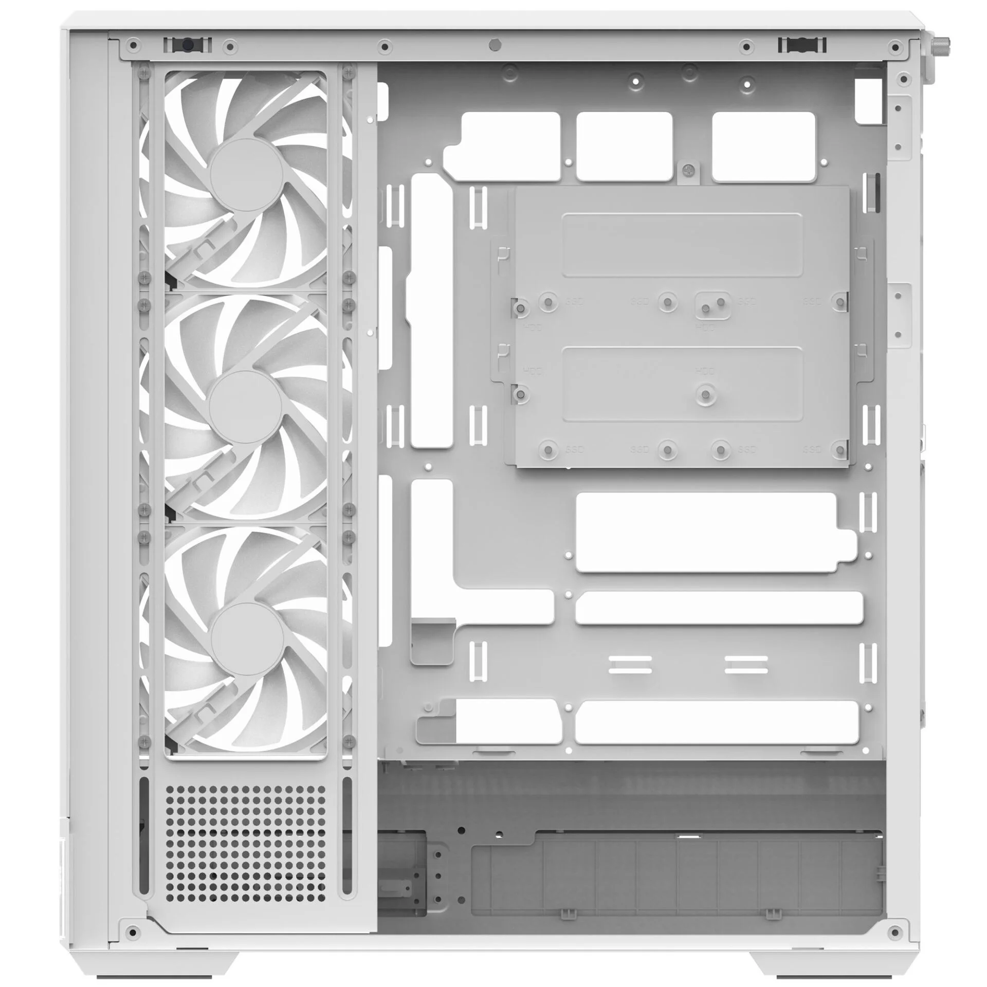 Корпус AeroCool P500B Digi-WT-v1 White (ACCM-PN09143.21) - Зображення 4