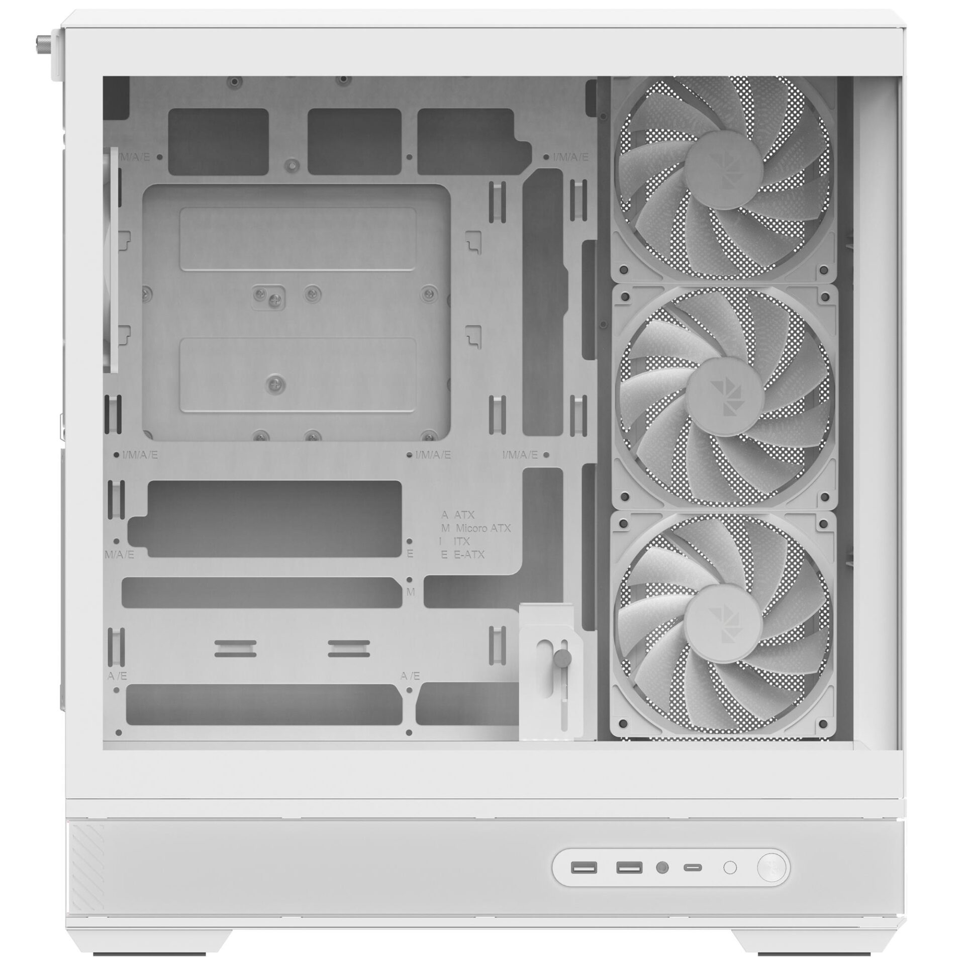 Корпус AeroCool P500B Digi-WT-v1 White (ACCM-PN09143.21) - Зображення 6